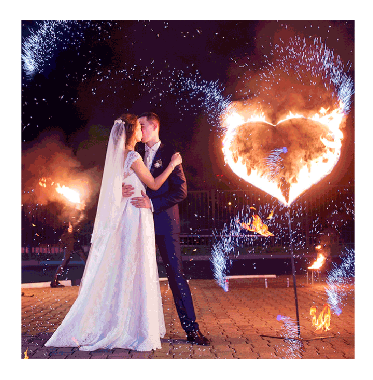 Организация пиротехнического шоу на свадьбу  Алагир | alagir.salutsklad.ru