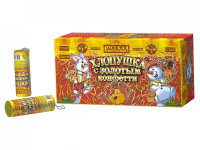 Хлопушка с золотым конфетти Хлопушки купить в Алагире | alagir.salutsklad.ru