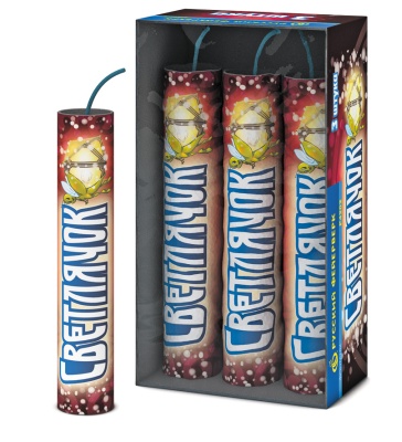 Светлячок Пиротехнический фонтан купить в Алагире | alagir.salutsklad.ru