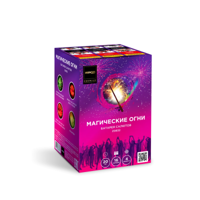 Магические огни Батарея салютов купить в Алагире | alagir.salutsklad.ru