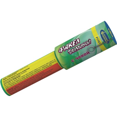 Дымовой (с чекой) зеленый Фальшфейер купить в Алагире | alagir.salutsklad.ru