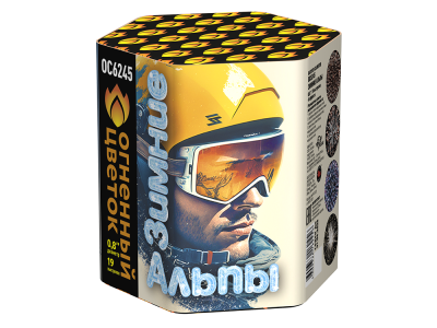 Зимние Альпы Батарея салютов купить в Алагире | alagir.salutsklad.ru