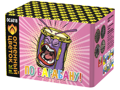 По барабану Батарея салютов купить в Алагире | alagir.salutsklad.ru