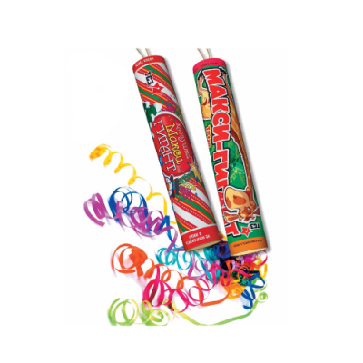 Макси-Гигант с серпантином Хлопушки купить в Алагире | alagir.salutsklad.ru