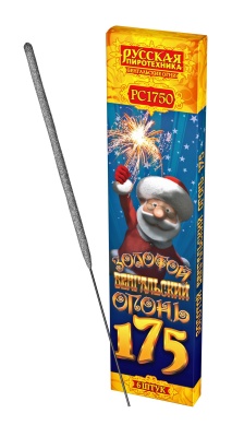 Золотой 175 мм. Бенгальские огни купить в Алагире | alagir.salutsklad.ru