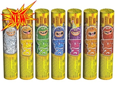 Цветной дым 25 Цветной дым купить в Алагире | alagir.salutsklad.ru